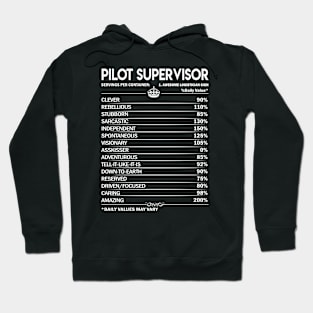 Pilot Supervisor T Shirt - Pilot Supervisor Factors Daily Gift Item Tee Hoodie